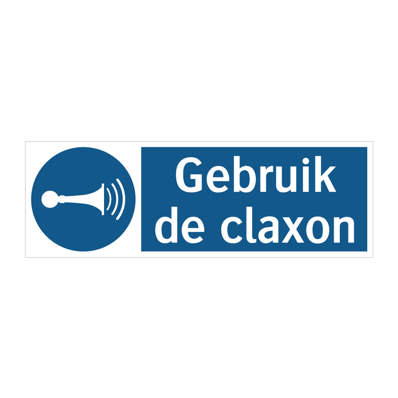 Gebruik de claxon & Gebruik de claxon & Gebruik de claxon & Gebruik de claxon & Gebruik de claxon