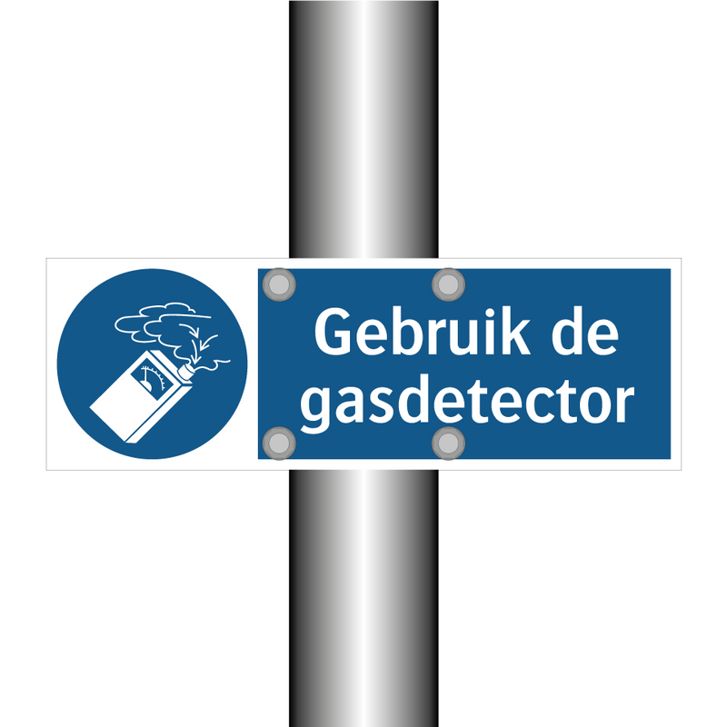 Gebruik de gasdetector & Gebruik de gasdetector & Gebruik de gasdetector