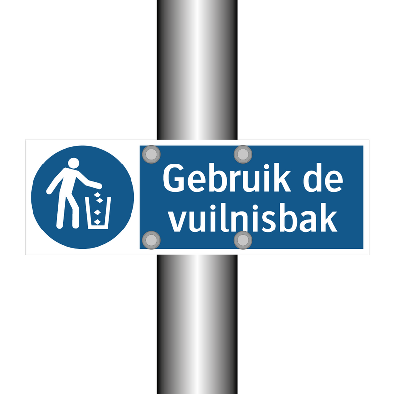 Gebruik de vuilnisbak & Gebruik de vuilnisbak & Gebruik de vuilnisbak