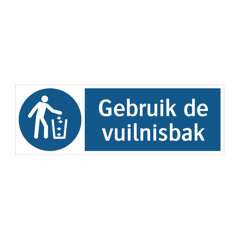 Gebruik de vuilnisbak & Gebruik de vuilnisbak & Gebruik de vuilnisbak & Gebruik de vuilnisbak