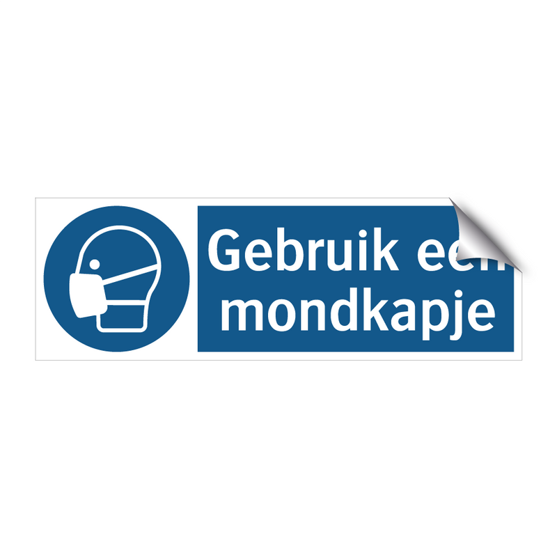 Gebruik een mondkapje & Gebruik een mondkapje & Gebruik een mondkapje & Gebruik een mondkapje