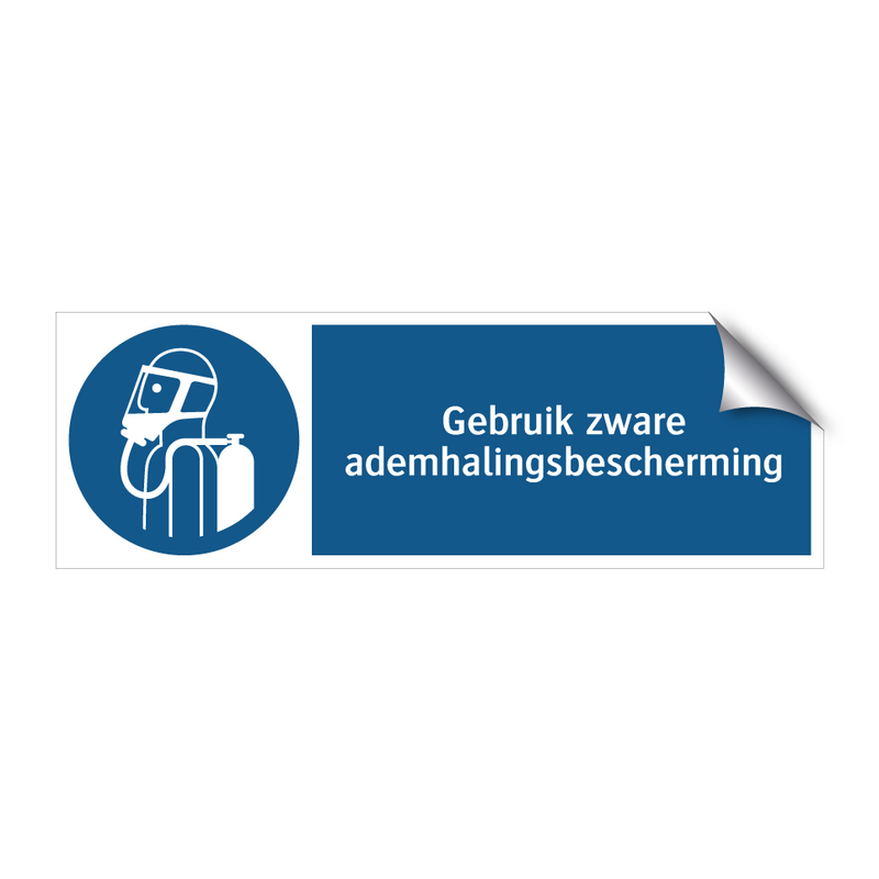 Gebruik zware ademhalingsbescherming & Gebruik zware ademhalingsbescherming