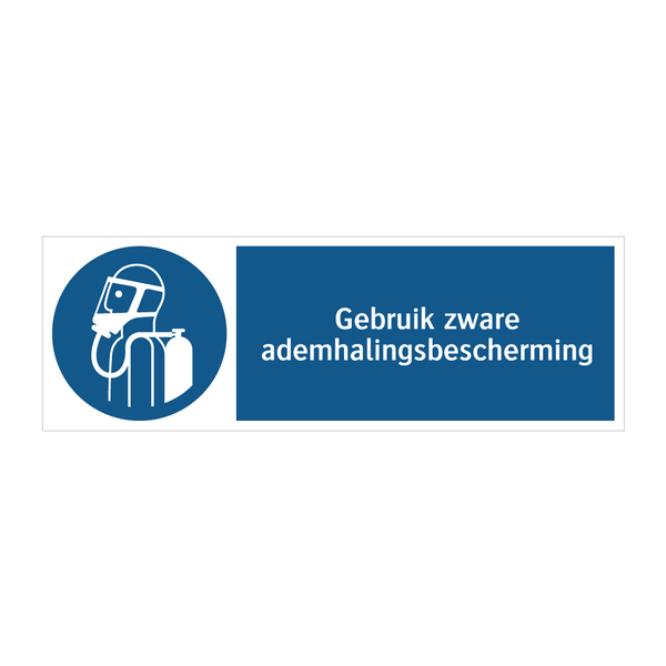 Gebruik zware ademhalingsbescherming & Gebruik zware ademhalingsbescherming