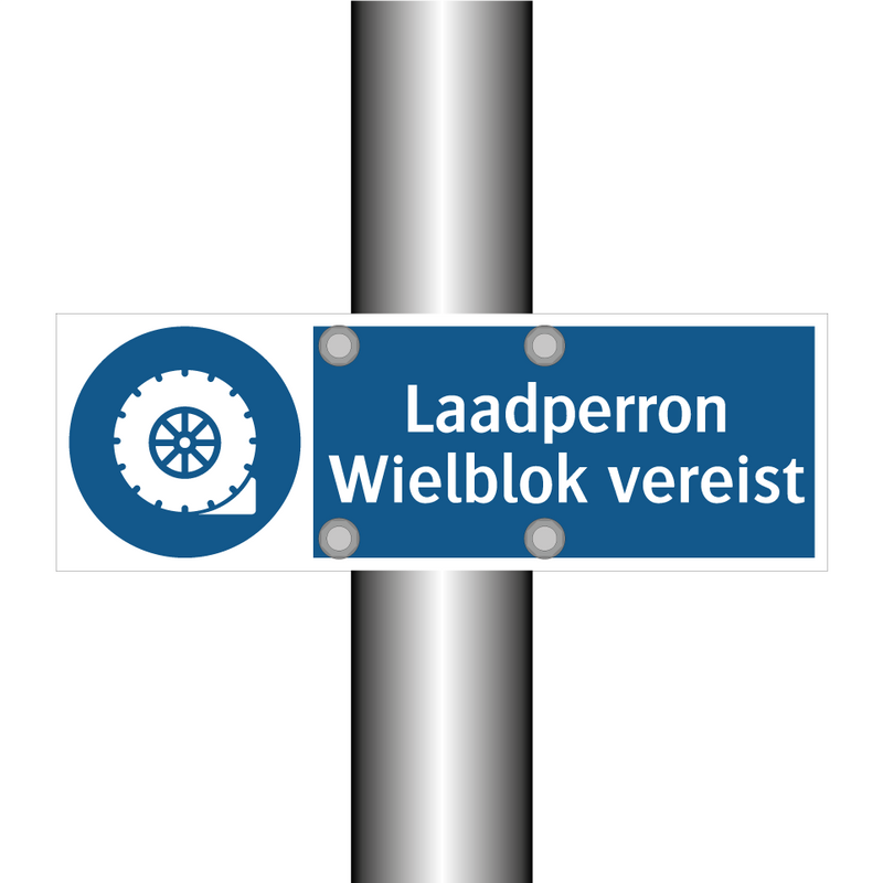 Laadperron Wielblok vereist & Laadperron Wielblok vereist & Laadperron Wielblok vereist