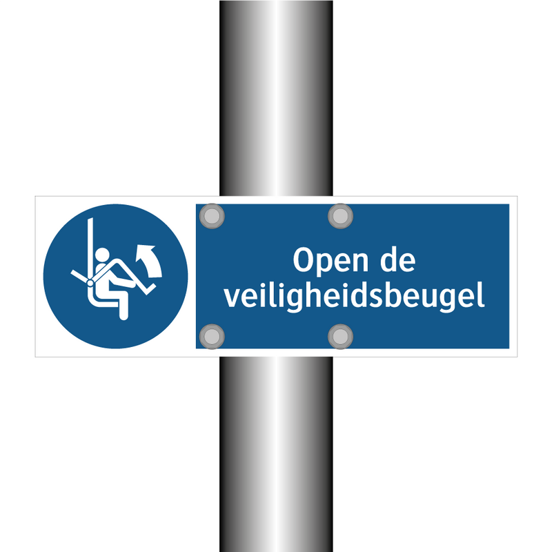 Open de veiligheidsbeugel & Open de veiligheidsbeugel & Open de veiligheidsbeugel