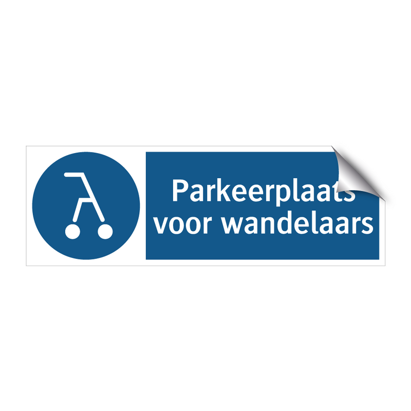 Parkeerplaats voor wandelaars & Parkeerplaats voor wandelaars & Parkeerplaats voor wandelaars