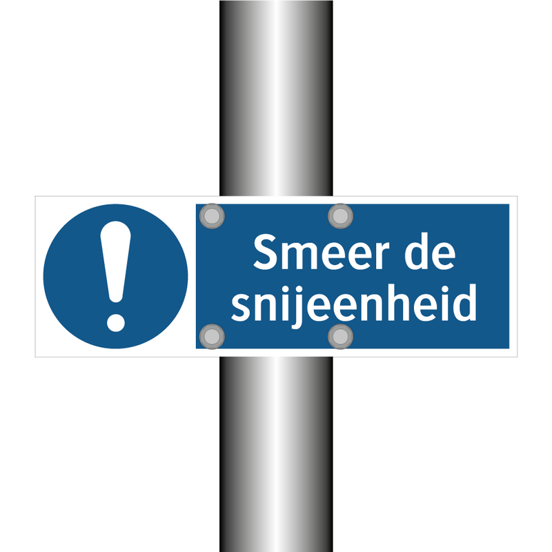 Smeer de snijeenheid & Smeer de snijeenheid & Smeer de snijeenheid