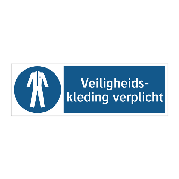 Veiligheids- kleding verplicht & Veiligheids- kleding verplicht & Veiligheids- kleding verplicht