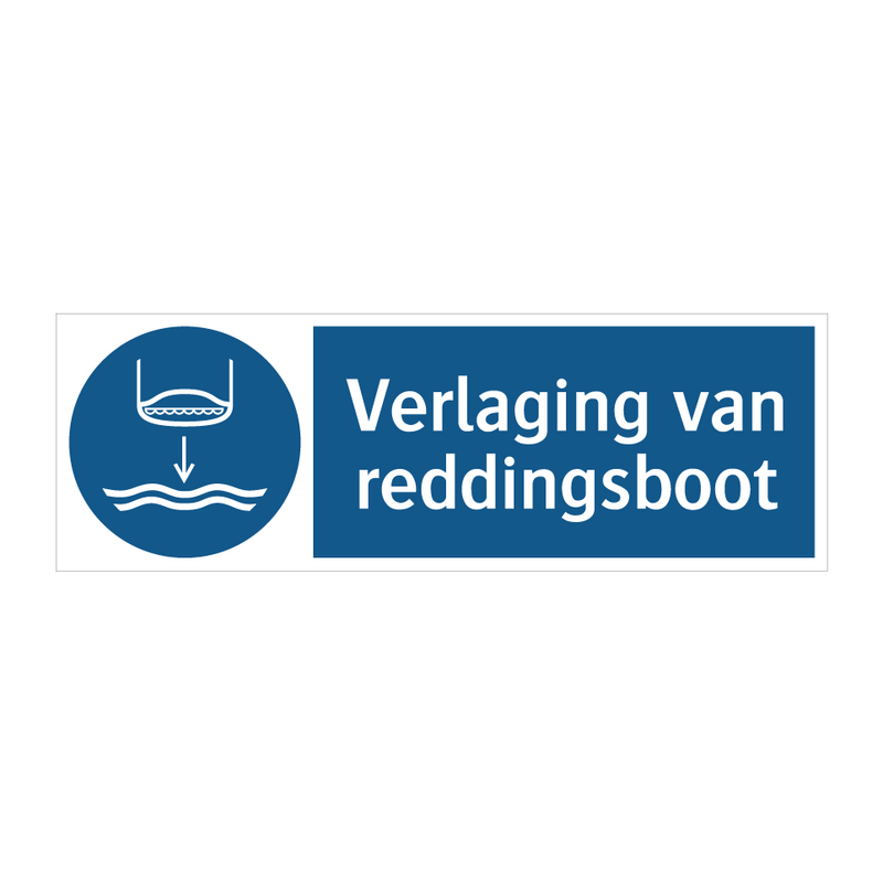 Verlaging van reddingsboot & Verlaging van reddingsboot & Verlaging van reddingsboot