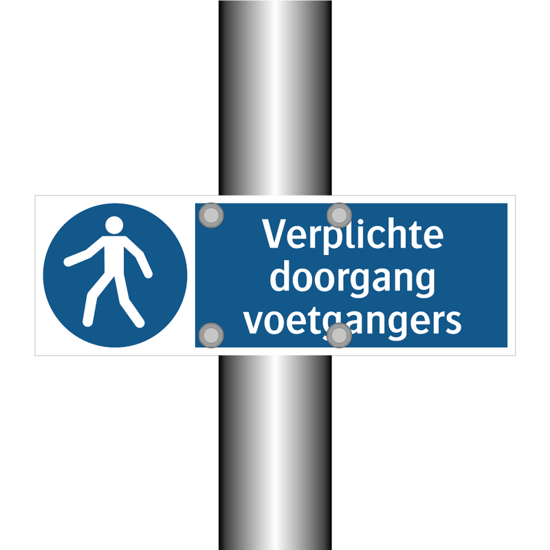 Verplichte doorgang voetgangers & Verplichte doorgang voetgangers & Verplichte doorgang voetgangers