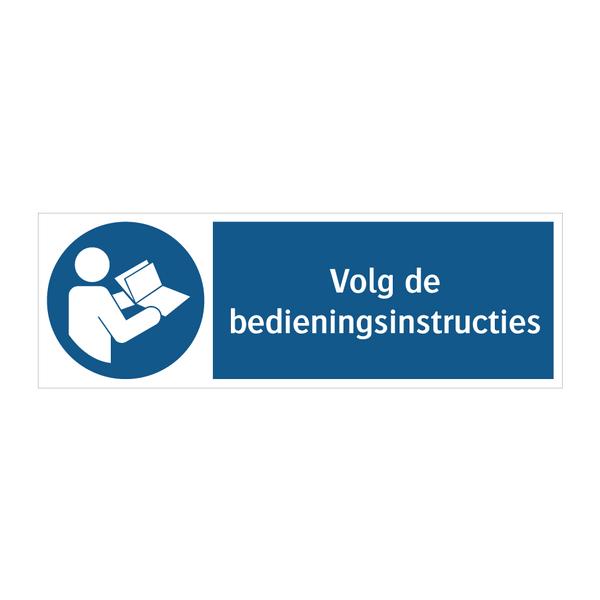 Volg de bedieningsinstructies & Volg de bedieningsinstructies & Volg de bedieningsinstructies