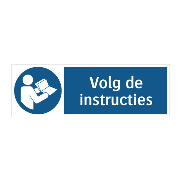 Volg de instructies & Volg de instructies & Volg de instructies & Volg de instructies