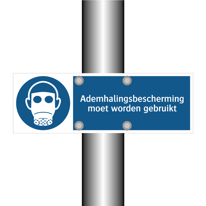 Ademhalingsbescherming moet worden gebruikt & Ademhalingsbescherming moet worden gebruikt