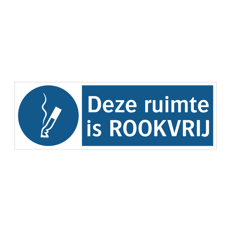 Deze ruimte is ROOKVRIJ & Deze ruimte is ROOKVRIJ & Deze ruimte is ROOKVRIJ