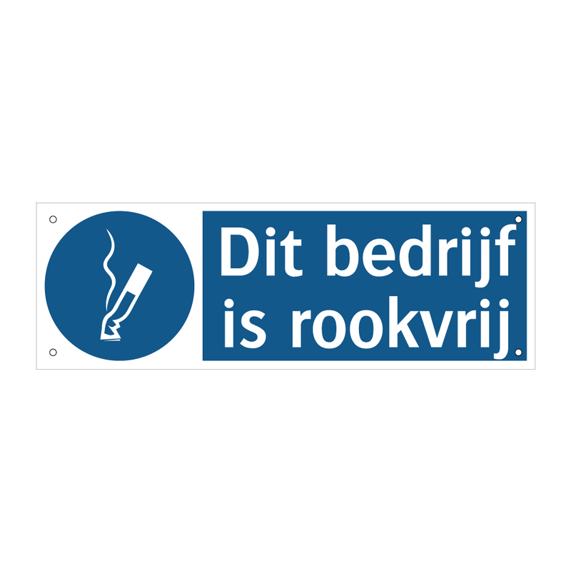 Dit bedrijf is rookvrij & Dit bedrijf is rookvrij & Dit bedrijf is rookvrij