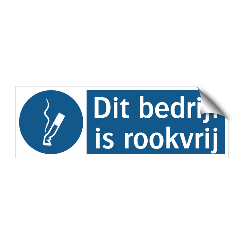 Dit bedrijf is rookvrij & Dit bedrijf is rookvrij & Dit bedrijf is rookvrij