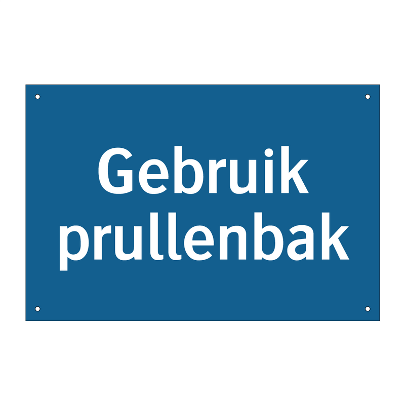 Gebruik prullenbak & Gebruik prullenbak & Gebruik prullenbak & Gebruik prullenbak