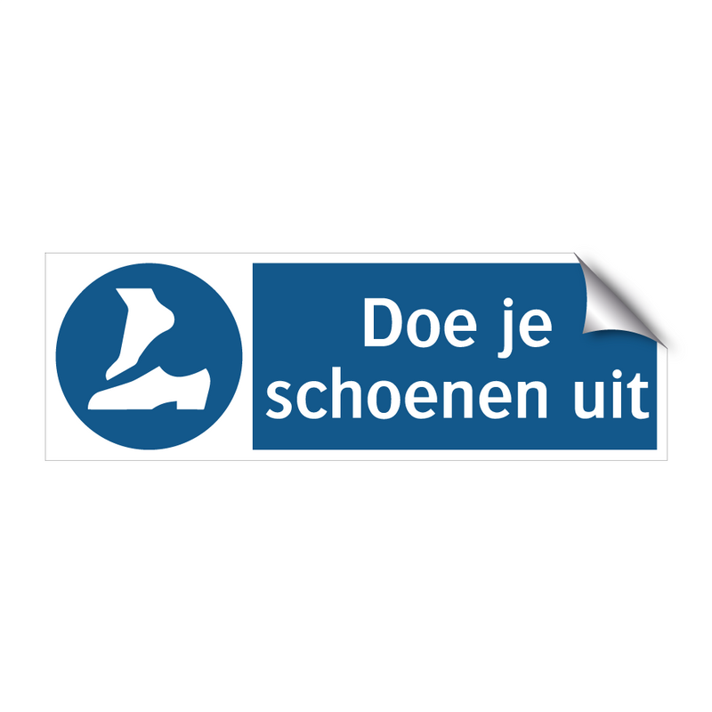 Doe je schoenen uit & Doe je schoenen uit & Doe je schoenen uit & Doe je schoenen uit