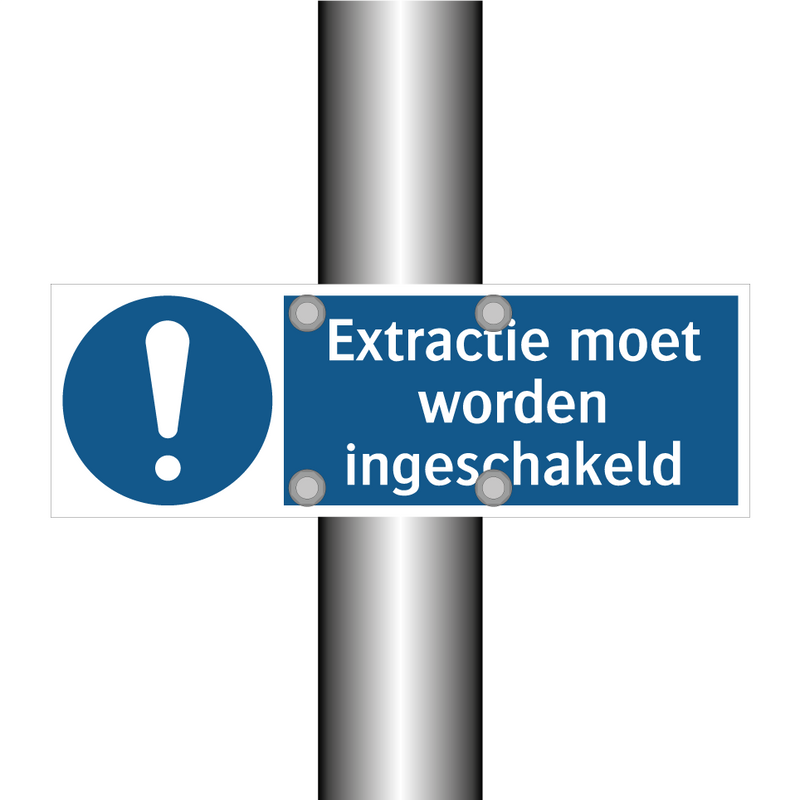 Extractie moet worden ingeschakeld & Extractie moet worden ingeschakeld