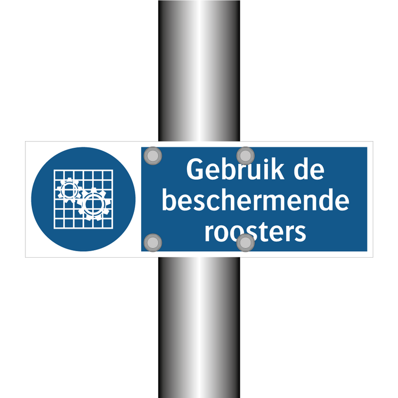 Gebruik de beschermende roosters & Gebruik de beschermende roosters