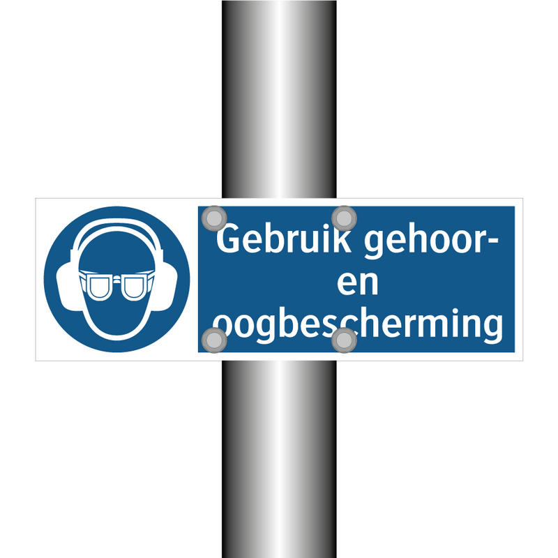 Gebruik gehoor- en oogbescherming & Gebruik gehoor- en oogbescherming