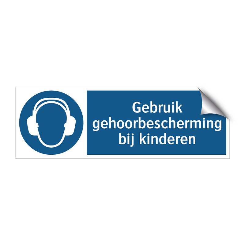 Gebruik gehoorbescherming bij kinderen & Gebruik gehoorbescherming bij kinderen