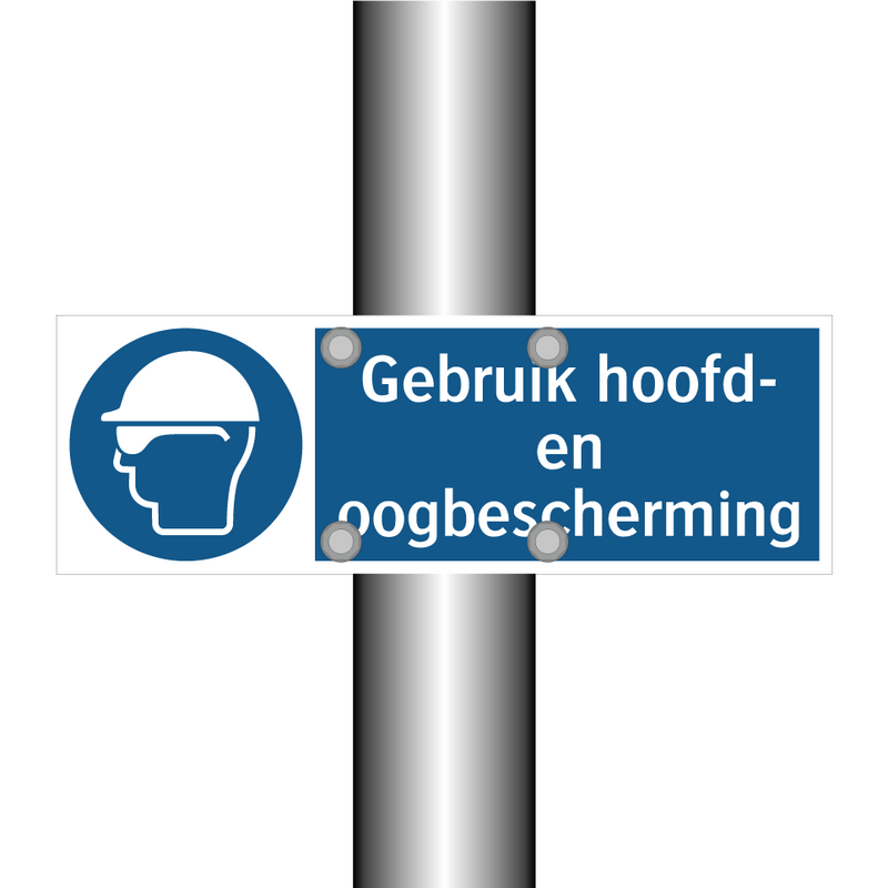 Gebruik hoofd- en oogbescherming & Gebruik hoofd- en oogbescherming