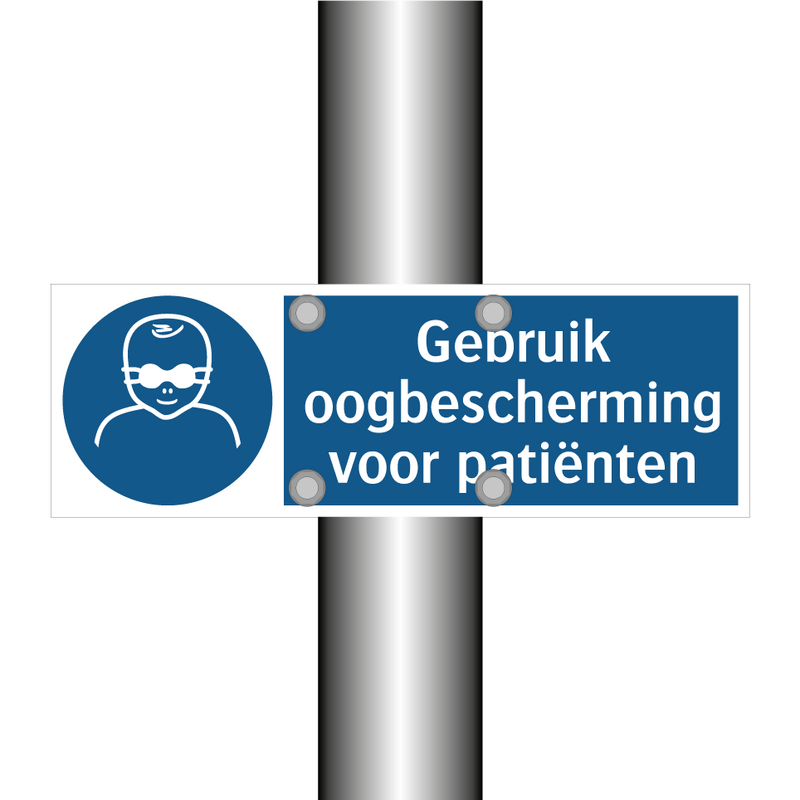 Gebruik oogbescherming voor patiënten & Gebruik oogbescherming voor patiënten