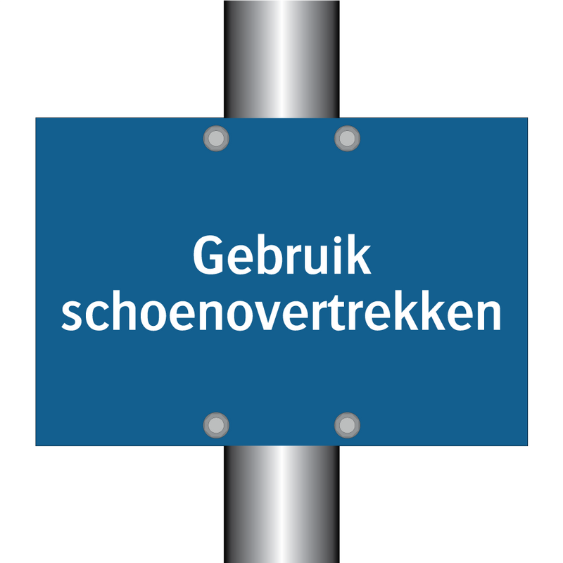 Gebruik schoenovertrekken & Gebruik schoenovertrekken & Gebruik schoenovertrekken