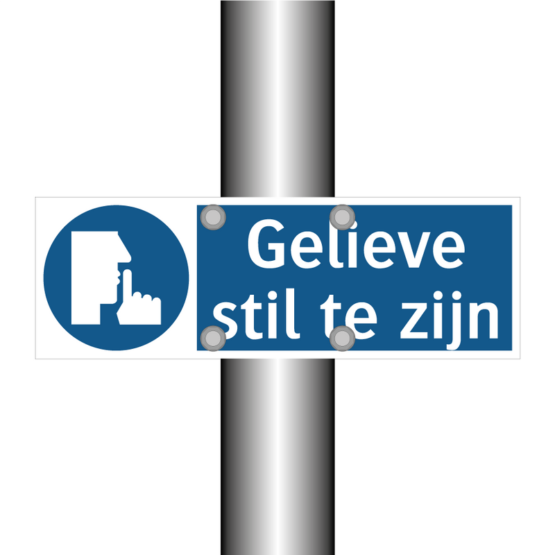 Gelieve stil te zijn & Gelieve stil te zijn & Gelieve stil te zijn