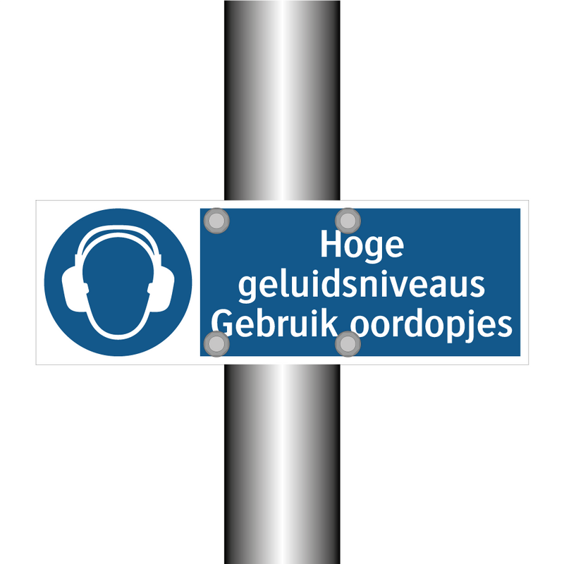 Hoge geluidsniveaus Gebruik oordopjes & Hoge geluidsniveaus Gebruik oordopjes