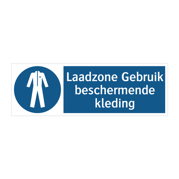 Laadzone Gebruik beschermende kleding & Laadzone Gebruik beschermende kleding