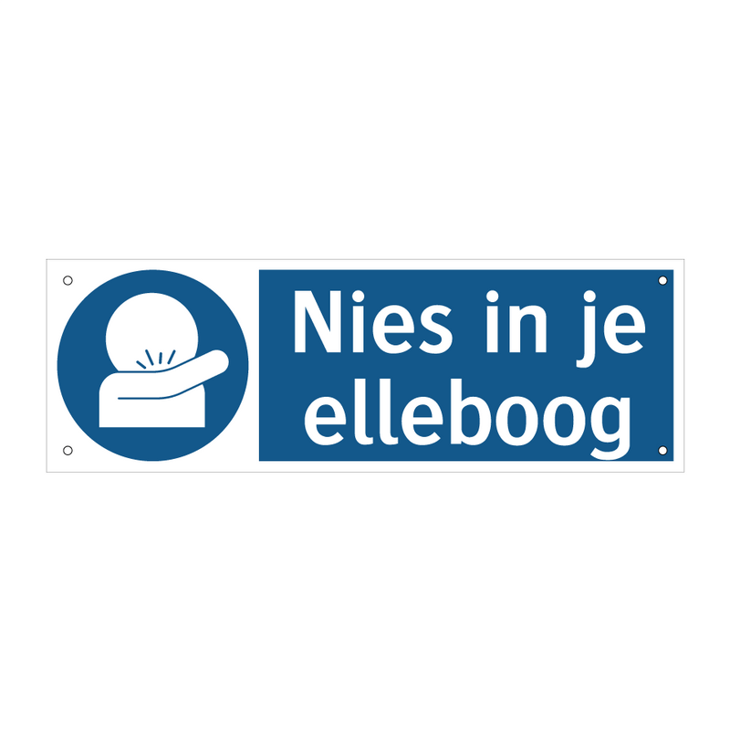 Nies in je elleboog & Nies in je elleboog & Nies in je elleboog & Nies in je elleboog