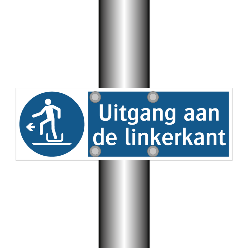 Uitgang aan de linkerkant & Uitgang aan de linkerkant & Uitgang aan de linkerkant