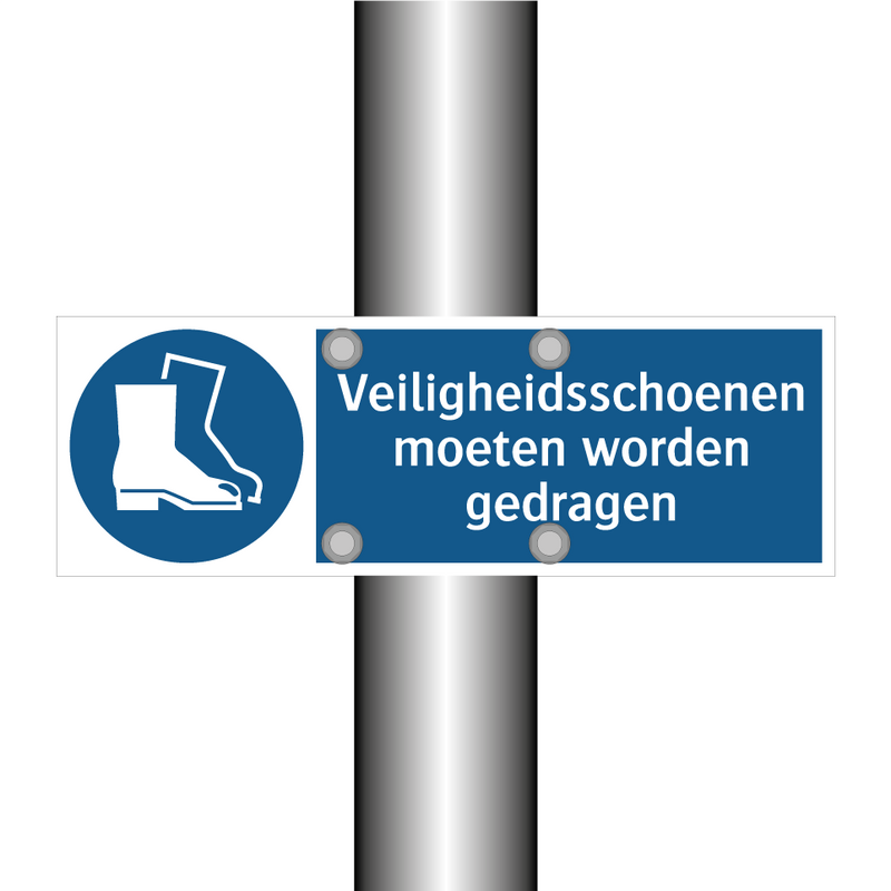 Veiligheidsschoenen moeten worden gedragen & Veiligheidsschoenen moeten worden gedragen