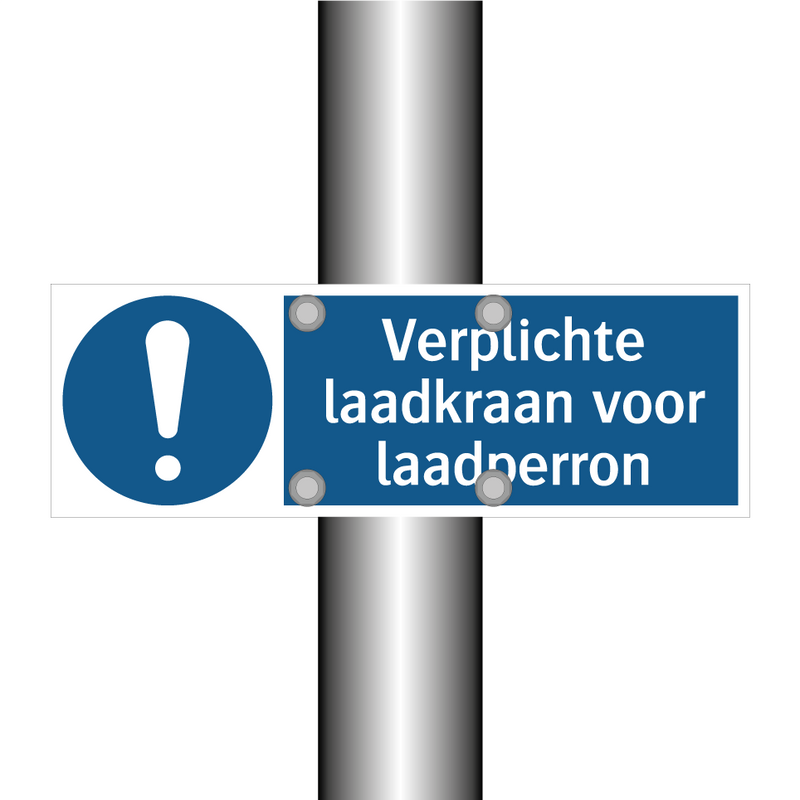 Verplichte laadkraan voor laadperron & Verplichte laadkraan voor laadperron