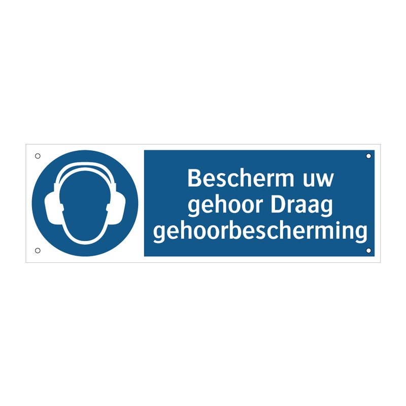 Bescherm uw gehoor Draag gehoorbescherming & Bescherm uw gehoor Draag gehoorbescherming