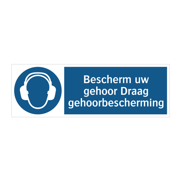 Bescherm uw gehoor Draag gehoorbescherming & Bescherm uw gehoor Draag gehoorbescherming