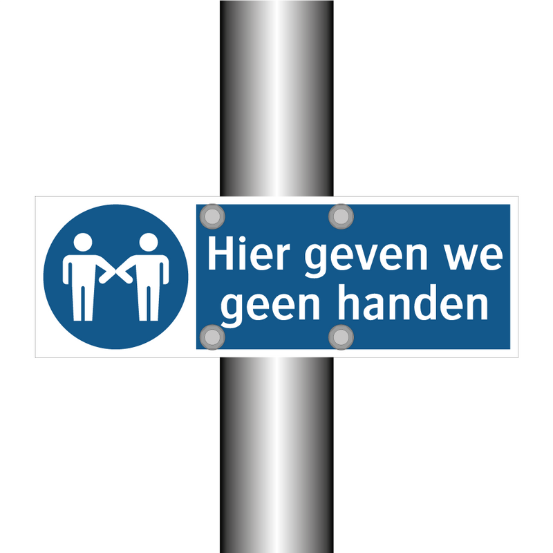 Hier geven we geen handen & Hier geven we geen handen & Hier geven we geen handen