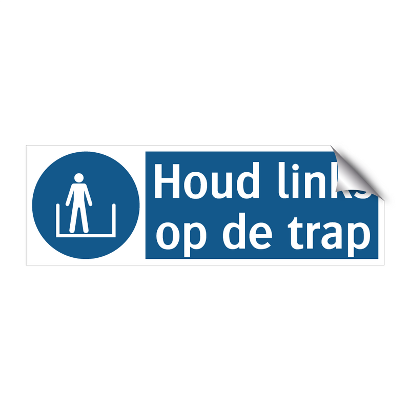 Houd links op de trap & Houd links op de trap & Houd links op de trap & Houd links op de trap