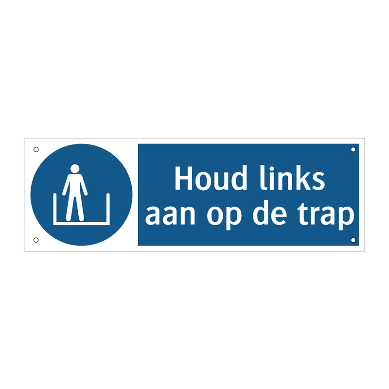 Houd links aan op de trap & Houd links aan op de trap & Houd links aan op de trap