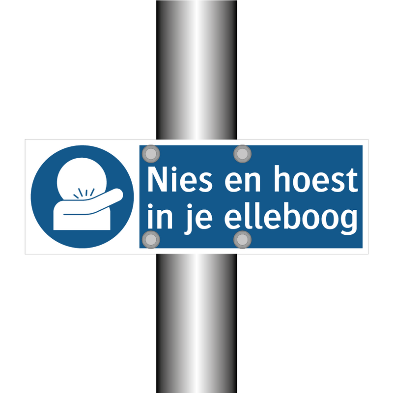 Nies en hoest in je elleboog & Nies en hoest in je elleboog & Nies en hoest in je elleboog