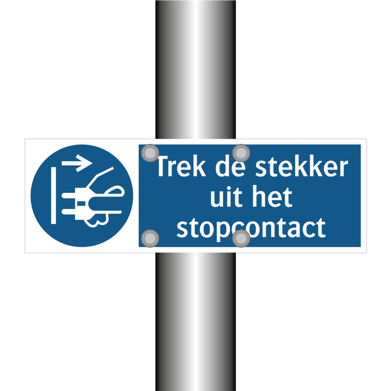 Trek de stekker uit het stopcontact & Trek de stekker uit het stopcontact