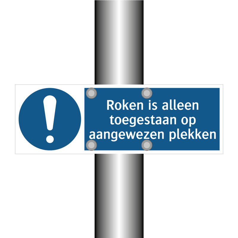 Roken is alleen toegestaan op aangewezen plekken & Roken is alleen toegestaan op aangewezen plekken