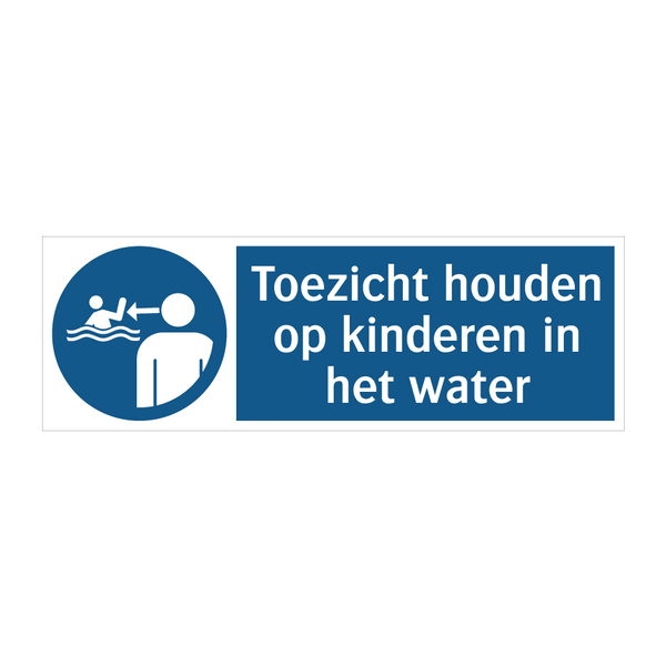 Toezicht houden op kinderen in het water & Toezicht houden op kinderen in het water