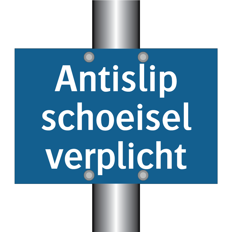 Antislip schoeisel verplicht & Antislip schoeisel verplicht & Antislip schoeisel verplicht