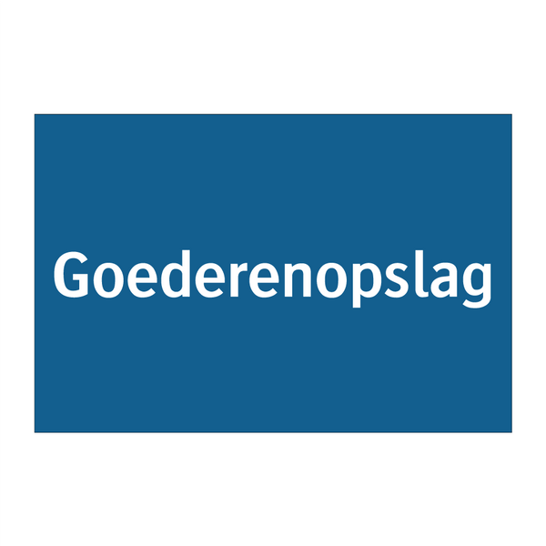 Goederenopslag & Goederenopslag & Goederenopslag & Goederenopslag & Goederenopslag & Goederenopslag