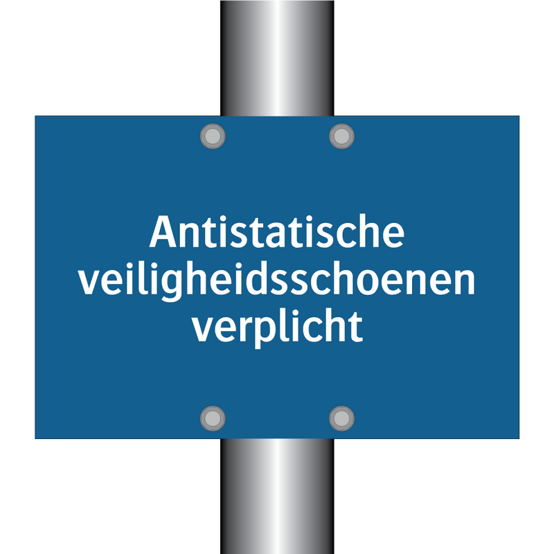 Antistatische veiligheidsschoenen verplicht & Antistatische veiligheidsschoenen verplicht