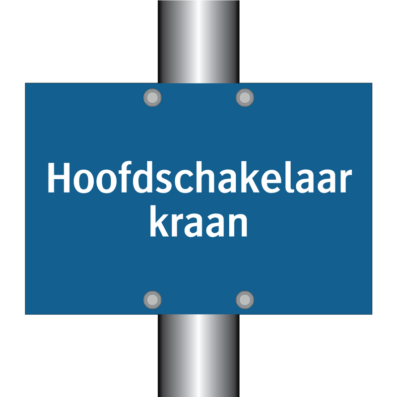 Hoofdschakelaar kraan & Hoofdschakelaar kraan & Hoofdschakelaar kraan & Hoofdschakelaar kraan