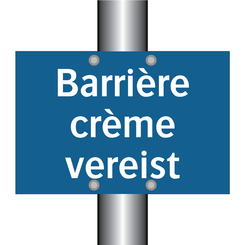 Barrière crème vereist & Barrière crème vereist & Barrière crème vereist